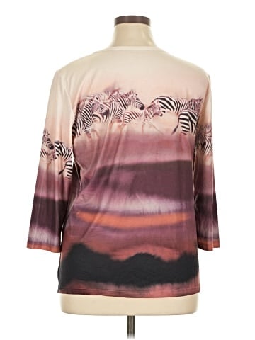 Serengeti 3/4 Sleeve Top (view 2)