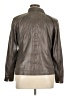 JM Collection 100% Polyester Metallic Brown Jacket Size 14 - photo 2