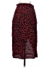 Zara Basic Animal Print Red Casual Skirt Size XS - photo 2
