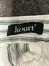Kourt Stripes Gray Shorts Size 2 - photo 3