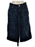Express Jeans 100% Cotton Blue Denim Skirt Size 3 - 4 - photo 1