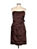 Alfred Angelo 100% Polyester Brown Cocktail Dress Size 12 - photo 1
