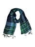 Unbranded Plaid Blue Scarf One size - photo 1