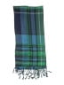 Unbranded Plaid Blue Scarf One size - photo 2