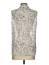Danny & Nicole Silver Sleeveless Blouse Size S - photo 2