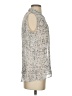Danny & Nicole Silver Sleeveless Blouse Size S - photo 4
