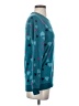 Dunnes 100% Polyester Hearts Teal Pullover Sweater Size XS - photo 4