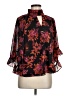 Vince Camuto 100% Polyester Black 3/4 Sleeve Blouse Size M - photo 1