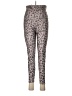 Emily Hsu Designs Animal Print Gray Leggings Size XL - photo 1
