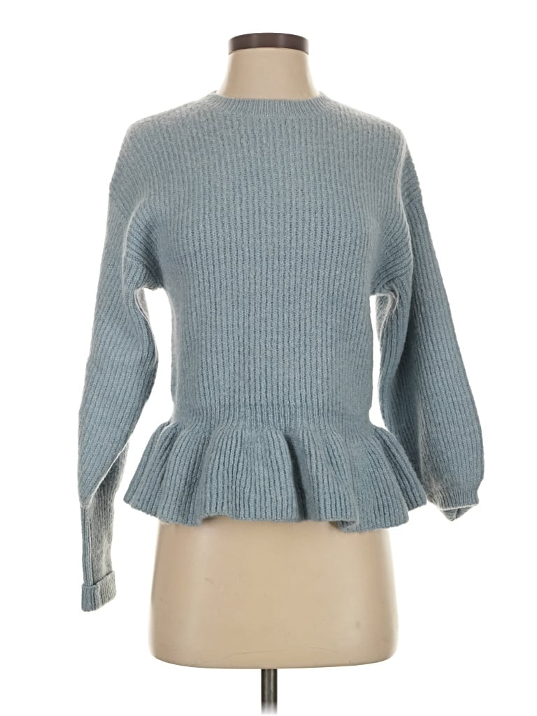 Pre-owned Lost + Wander Pullover Sweater In Blue