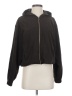 Zara 100% Polyester Black Zip Up Hoodie Size S - photo 1