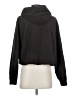 Zara 100% Polyester Black Zip Up Hoodie Size S - photo 2