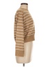 TRUTH BY REPUBLIC Stripes Tan Turtleneck Sweater Size XS - photo 4