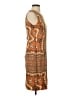 J. McLaughlin Paisley Orange Casual Dress Size S - photo 4