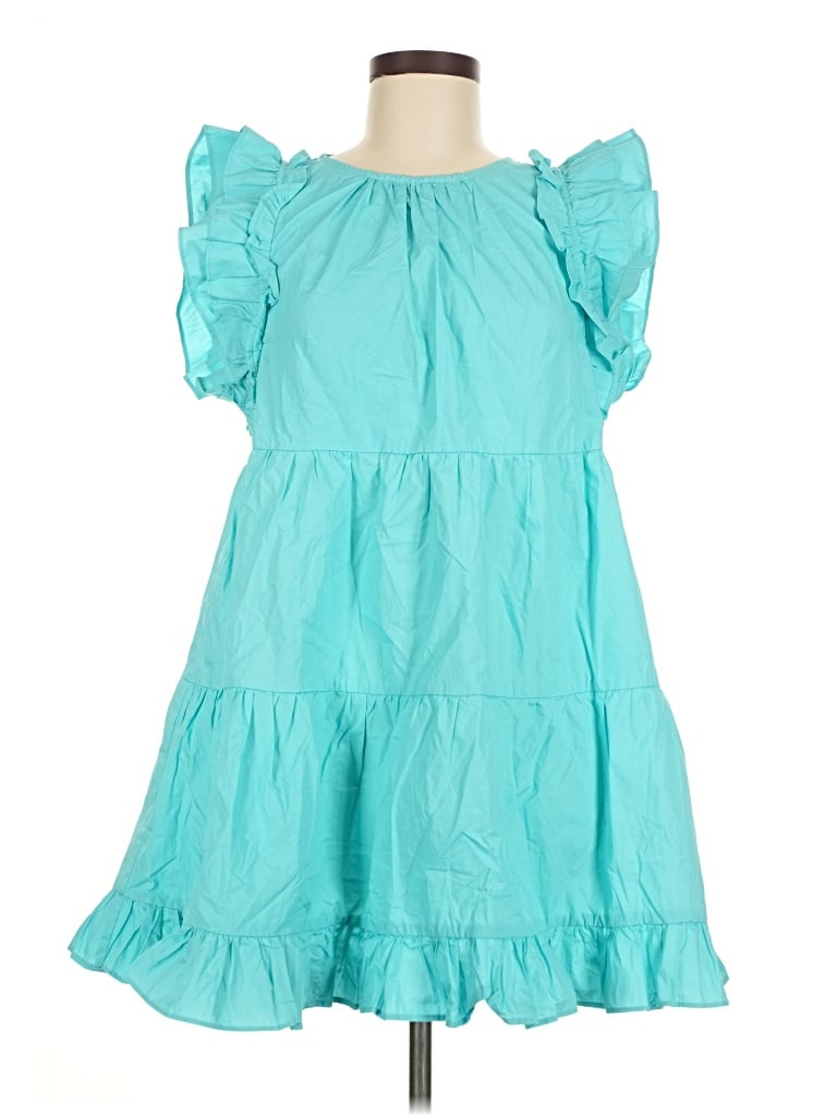 Day + Moon Casual Dress In Blue