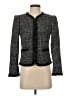 Rebecca Taylor Tweed Gray Black Jacket Size 4 - photo 1