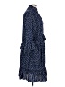 Unbranded 100% Polyester Polka Dots Blue Casual Dress Size L - photo 4