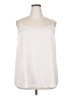 Torrid 100% Polyester Ivory Tank Top Size 2X Plus (2) - photo 1