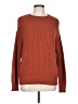Jessica Simpson Solid Orange Pullover Sweater Size L - photo 1
