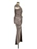 Adrianna Papell Gray Cocktail Dress Size 14 - photo 4