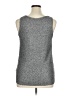 DKNYC 100% Polyester Silver Gray Sleeveless Top Size XL (estimated) - photo 2