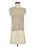 Athleta Tan Sleeveless T-Shirt Size S - photo 1