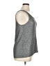 DKNYC 100% Polyester Silver Gray Sleeveless Top Size XL (estimated) - photo 4