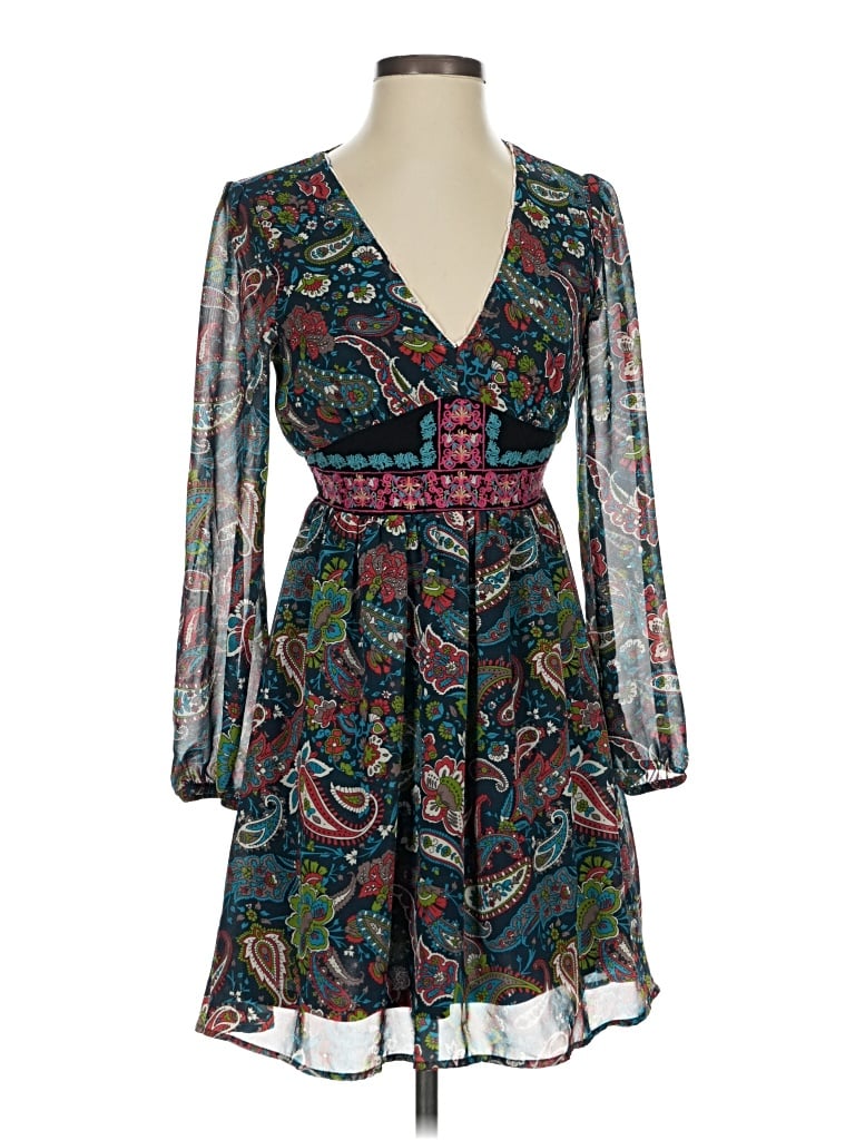 Pre-owned Flying Tomato Casual Dress In Blue