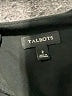 Talbots Solid Black Casual Dress Size 2 - photo 7