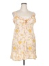 SO 100% Rayon Yellow Casual Dress Size XXL - photo 1