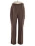 Le Suit 100% Polyester Brown Dress Pants Size 14 - photo 1