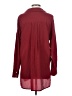 Zara Basic Burgundy Long Sleeve Blouse Size S - photo 2