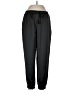 Allegra K 100% Polyester Solid Black Track Pants Size L - photo 1