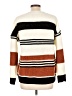 Zesica 100% Acrylic Stripes Ivory Pullover Sweater Size L - photo 2