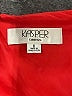Kasper 100% Polyester Solid Red Cocktail Dress Size 6 - photo 6