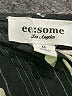 ee:some 100% Polyester Black 3/4 Sleeve Blouse Size M - photo 7
