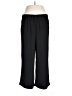 H&M 100% Polyester Solid Black Track Pants Size L - photo 1