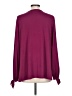 Susan Graver Burgundy Long Sleeve Blouse Size L - photo 2
