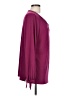 Susan Graver Burgundy Long Sleeve Blouse Size L - photo 4