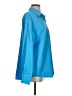 Shein Blue Long Sleeve Blouse Size 4 - photo 4