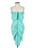 Guess 100% Polyester Teal Cocktail Dress Size 0 (estimated) - photo 2