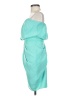 Guess 100% Polyester Teal Cocktail Dress Size 0 (estimated) - photo 5
