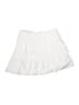 Unbranded Solid White Casual Skirt Size M (estimated) - photo 1