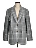 Treasure & Bond Plaid Gray Blazer Size M - photo 1
