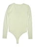Open Edit Ivory Bodysuit Size S - photo 2
