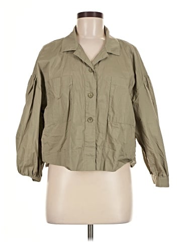 Habitual 3/4 Sleeve Button-Down Shirt (view 1)