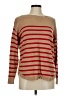 Ann Taylor LOFT Outlet Stripes Tan Pullover Sweater Size M - photo 1
