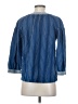 Massimo Dutti Blue 3/4 Sleeve Blouse Size S - photo 2