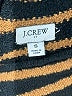 J.Crew Factory Store Stripes Brown Pullover Sweater Size S - photo 7