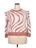ELOQUII Animal Print Pink Pullover Sweater Size 18 - 20 Plus - photo 1